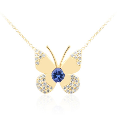 AAA-Tansanit-Goldcollier (de Melo)