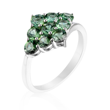 Chrom-Apatit-Silberring