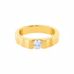 Anillo en plata con Zircón