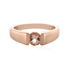 Morganite Silver Ring