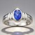 Anello in argento con Tanzanite (Pallanova)
