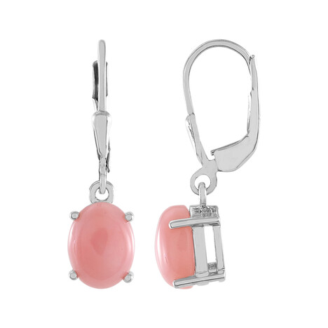 Orecchini in argento con Opale Rosa