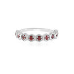 Tansania-Rubin-Silberring