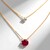 Collana in oro con Rubino del Madagascar (de Melo Gold)