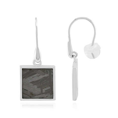 Aletai-Meteorit-Silberohrringe