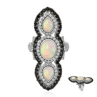 Welo-Opal-Silberring (Dallas Prince Designs)