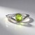 Anello in argento con Peridoto