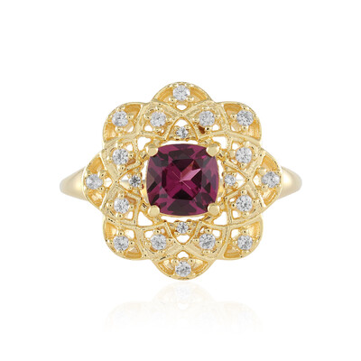 Bague en argent et Grenat Umbalite
