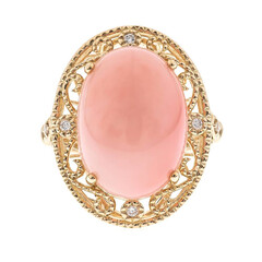 14K Pink Opal Gold Ring (CIRARI)