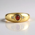 Anello in argento con Rubino Tanzania (Adela Silber)