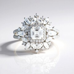 Anello in argento con Zircone (de Melo Essence)