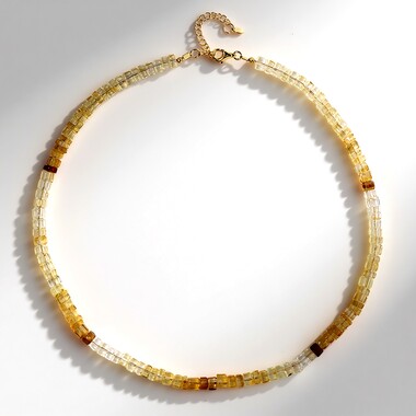 Collar en plata con Citrino