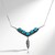 Collier en argent et Turquoise bleue de Mohavie (Jones Lee)
