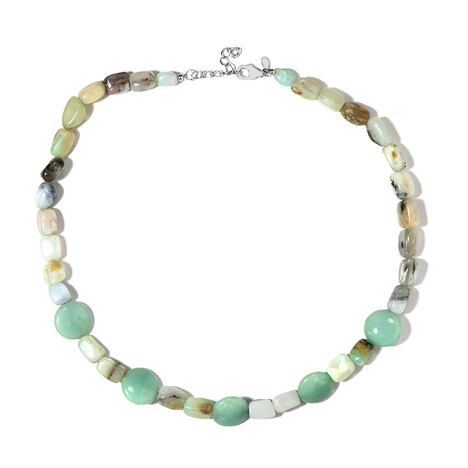 Collier en argent et Opale du Pérou