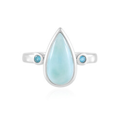 Larimar-Silberring
