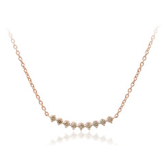 VS1 Argyle-Rose de France-Brillant-Silbercollier