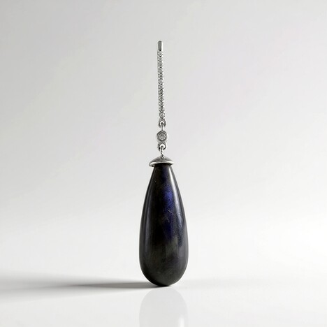 Ciondolo in argento con Labradorite (MONOSONO COLLECTION)