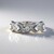 Anello in argento con Zircone
