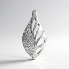 Gouden hanger met IF (G) Diamanten
