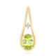 9K Capelinha Sphene Gold Pendant