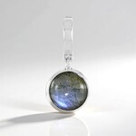 Ciondolo in argento con Labradorite Blu Maniry