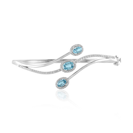 Ratanakiri-Zirkon-Silberarmreif