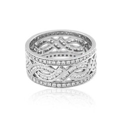 Flawless (F) Diamond Platinium Ring (LUCENT DIAMONDS)