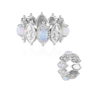 Welo Opal Silver Ring (Dallas Prince Designs)
