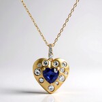 Collana in oro con Tanzanite AAA (CIRARI)