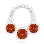 Ciondolo in argento con Citrino Madeira (de Melo Essence)