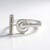Anello in argento con Diamante Champagne I3 (de Melo Essence)