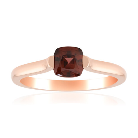 Anillo en plata con Zircón rosado