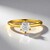 Anello in argento con Zircone