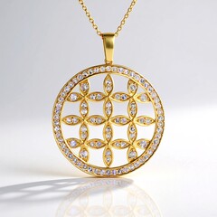Collana in argento con Pietra di Luna Blu (KM by Juwelo)