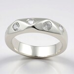 Anello in argento con Danburite