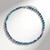 Collana in argento con Turchese