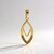 Ciondolo in argento con Diamante Giallo I3