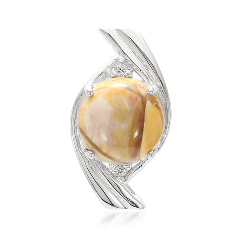 Ciondolo in argento con Mokaite