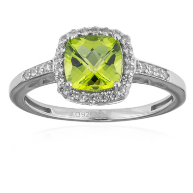 Arizona-Peridot-Silberring