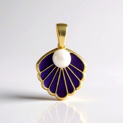 Ciondolo in argento con Perla d'Acqua Dolce Bianca (Adela Silber)