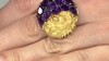 Anillo en plata con Amatista (Gems en Vogue)