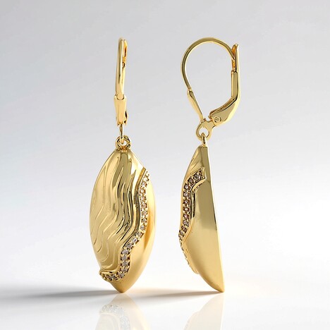 Orecchini in argento con Zircone (SAELOCANA)