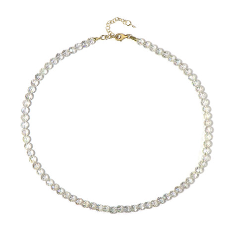 Collar en plata con Cuarzo Angel Aura