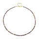 Collana in argento con Granato Mandarino (Riya)
