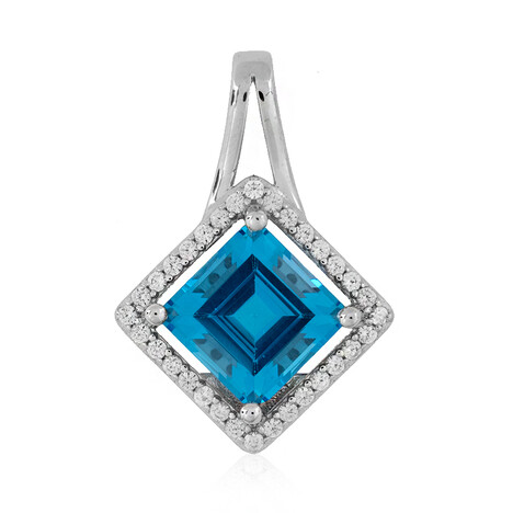 Marambaia Topaz Silver Pendant