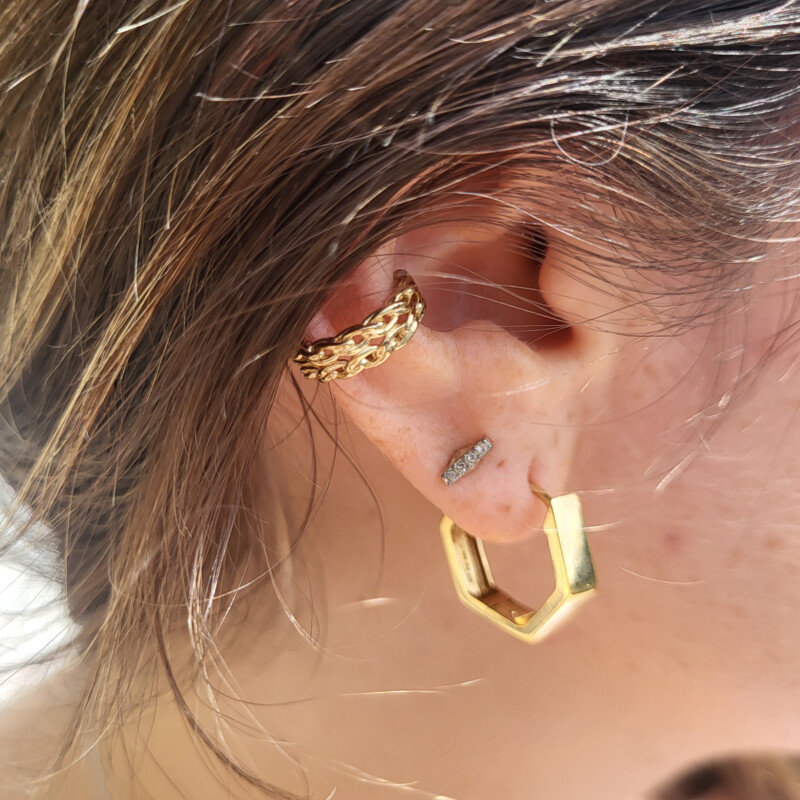 Clips de oreja en plata