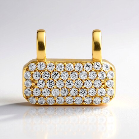 Ciondolo in argento con Zircone (MONOSONO COLLECTION)