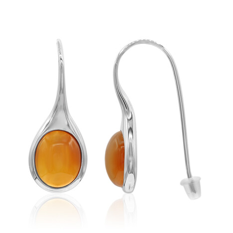 Boucles d'oreilles en argent et Cornaline