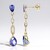 Orecchini in oro con Tanzanite AAA (CIRARI)