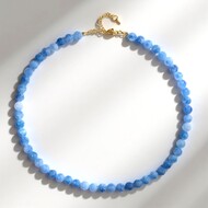 Collar en plata con Cuarzo azul